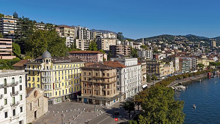 Außenansicht Hotel International Au Lac Lugano