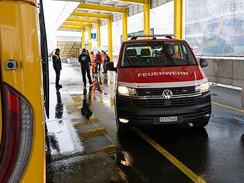 Zug in der Schweiz entgleist