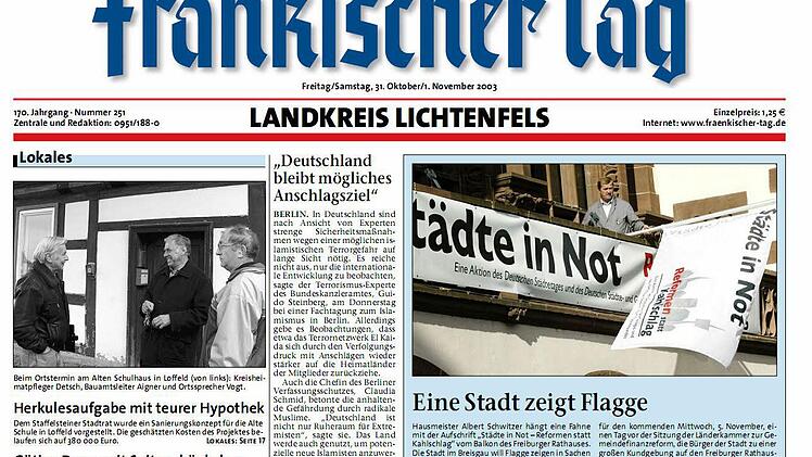 Die Deichnachrüstung beschäftigte den Michelauer Gemeinderat schon im Jahr 2003 in dieser Ausgabe.