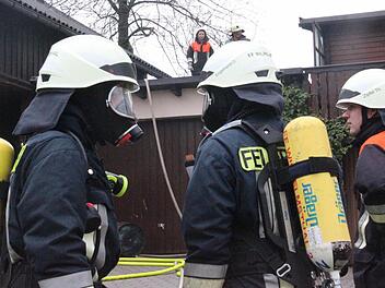 Die Atemschutzgeräteträger spielten eine wichtige Rolle. Vier Trupps von ihnen waren im Einsatz. Foto: Marco Meißner