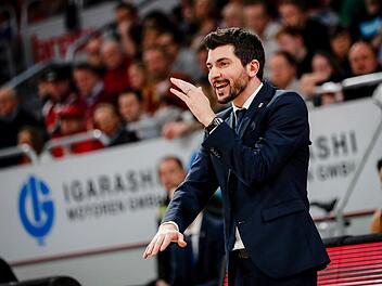 Federico Perego kam als Assistent von Andrea Trinchieri 2014 nach Bamberg und ist seit Januar Chefcoach. Foto: Daniel Löb