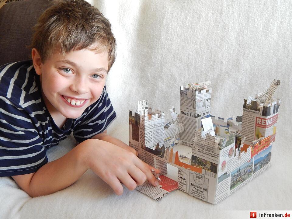 3. Preis Julien Z., 4. Kl., Grundschule Melkendorf (Ritterburg)
