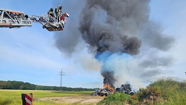 Feuer bei Biogasanlage Kairlindach