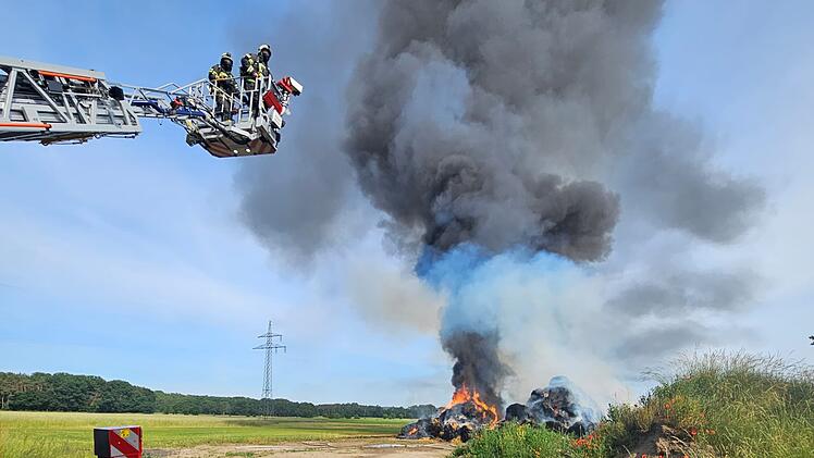 Feuer bei Biogasanlage Kairlindach