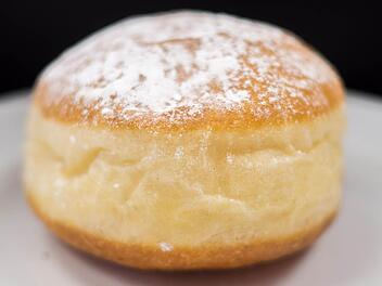 Krapfen des "Backhaus Müller". Foto: Marian Hamacher
