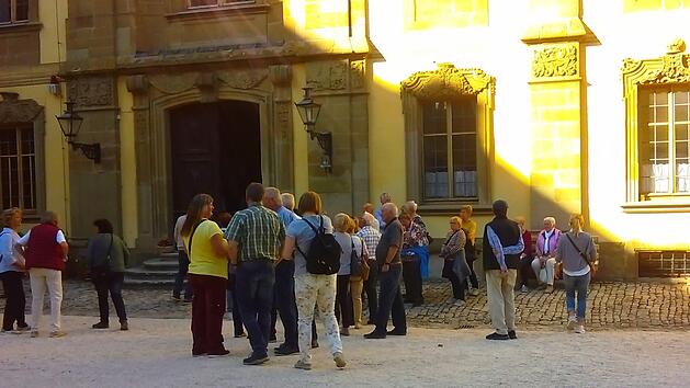 Die Chorgemeinschaft Frohsinn besuchte Dinkelsb&uuml;hl. Lena Ney