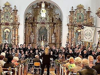 Das Konzert des Gesangsvereins Frohsinn begeisterte das Publikum.