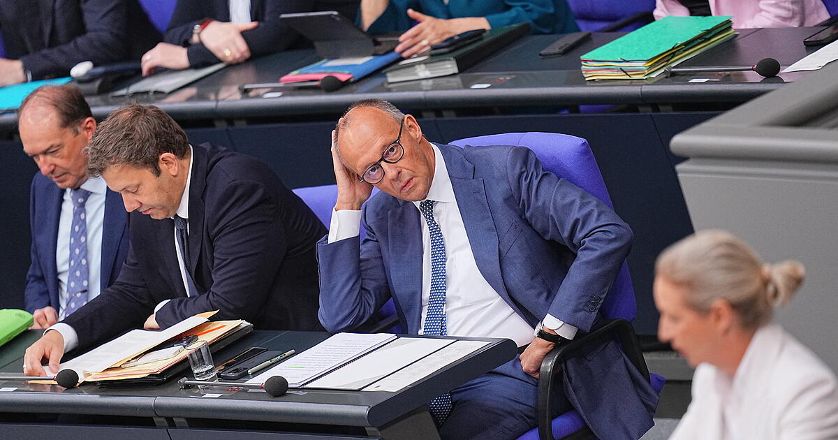 'Black-Red is over': Weidel attacks Merz in the Bundestag