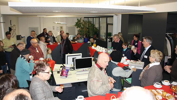 Eindrücke vom Redaktionsfrühstück der Saale-Zeitung. Foto: Ralf Ruppert