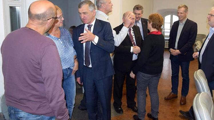 Begrüßung im Kommunbrauhaus  Foto: privat