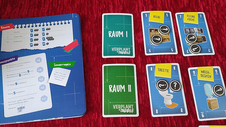 Verplant & zugestellt im Test - Flip-&-Write-Spiel um effektives Möbel-Platzieren