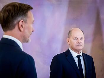 Zwischen Christian Lindner (links) und Olaf Scholz ist spätestens seit dem Aus der Ampel-Koalition im November 2024 das Tischtuch zerschnitten.