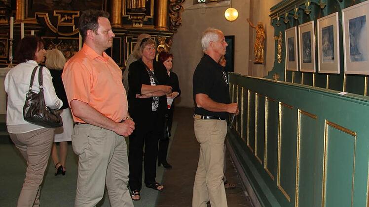 In der Petrikirche gilt das Motto: "Ich schweige - die Bilder sollen sprechen ..." Foto: Sonja Adam