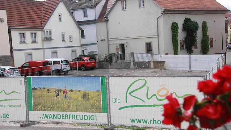 Hier soll er stehen - der Neubau des Kissinger Landratsamts. Baubeginn könnte im April 2017 sein Foto: Carmen Schmitt
