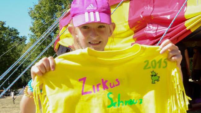 Eigene T-Shirts wurden gestaltet.