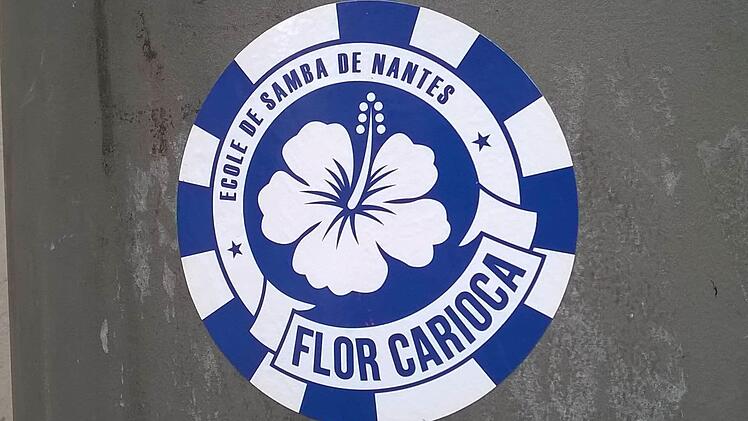 Samba-Fans haben in der Judengasse ihre Spuren in Coburg hinterlassenFoto: Jochen Berger