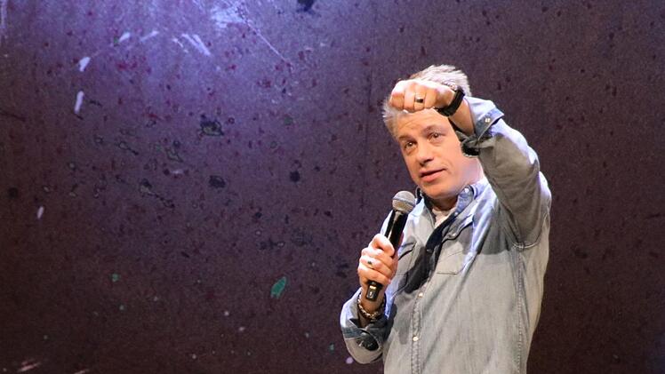 Michael Mittermeier in Bad Kissingen. Foto: Ralf Ruppert