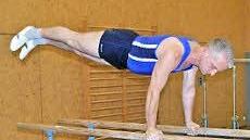 Bernd Nageisky von der SG Rödental überzeugte am Seitpferd.