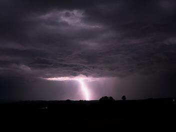 Gewitter in Bayern