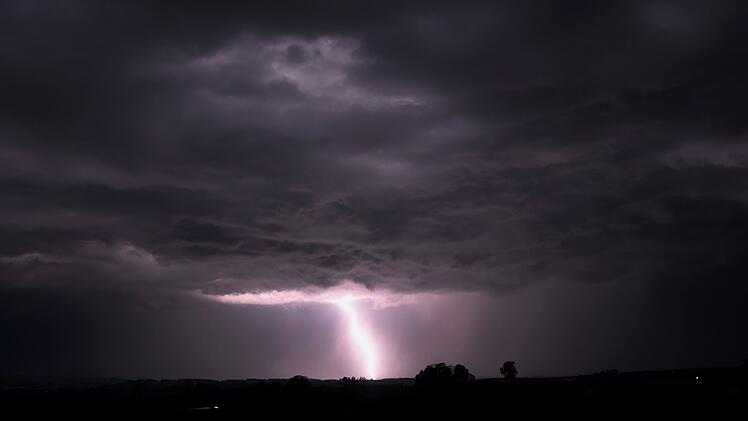Gewitter in Bayern