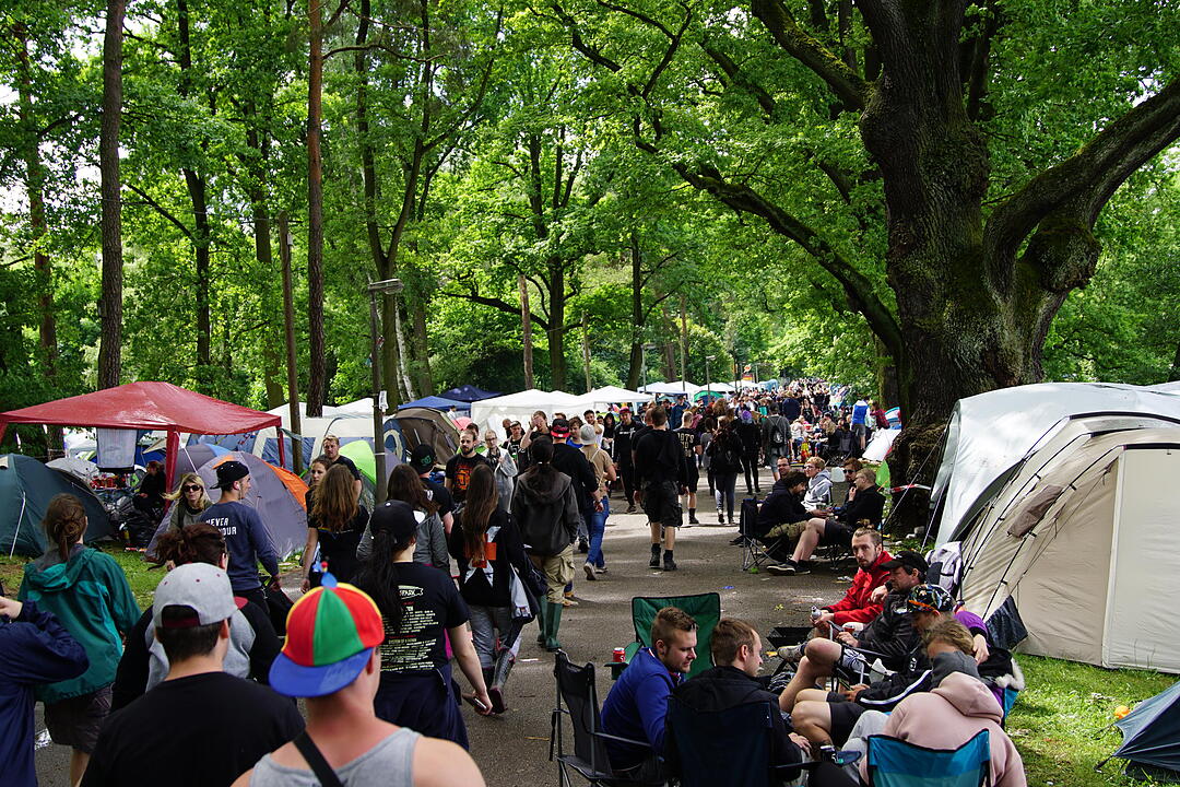 Drei Tage Zeltplatz bei Rock im Park
