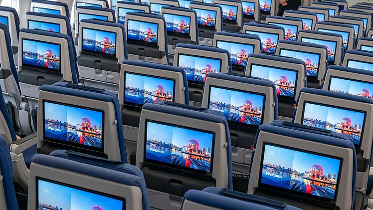 Lufthansa nutzt Starlink-Internet in der Kabine