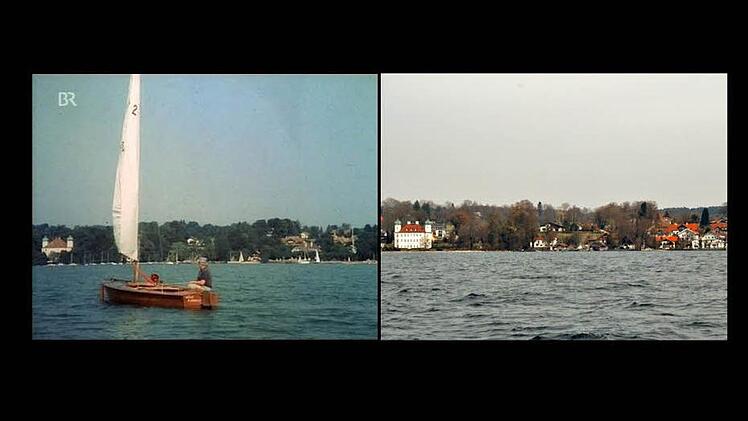Links Serie, rechts heute: Aus "Das Segelboot"Foto: Infa Film/Christian Bönisch