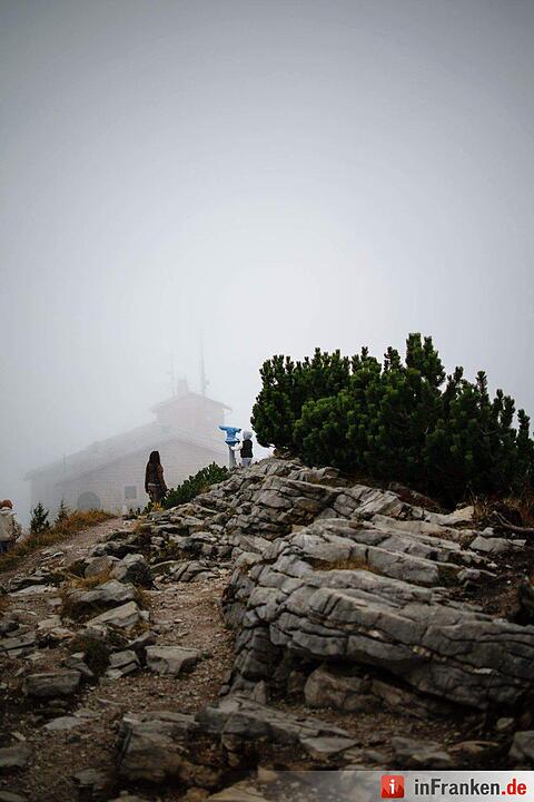 Kehlsteinhaus im Nebel