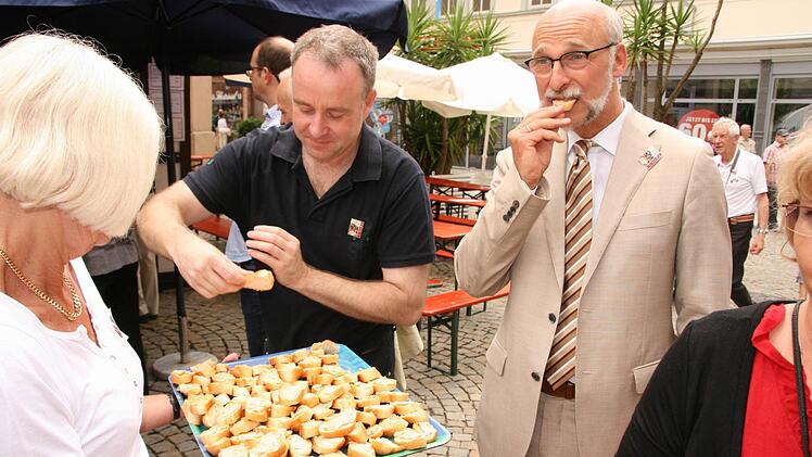 Empfang der Delegation Vernon (Frankreich) zum Rakoczy-Fest 2012