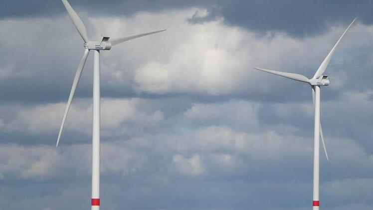 Windräder sollen bald auch in Münnerstadt gebaut werden dürfen. Foto:  Archiv