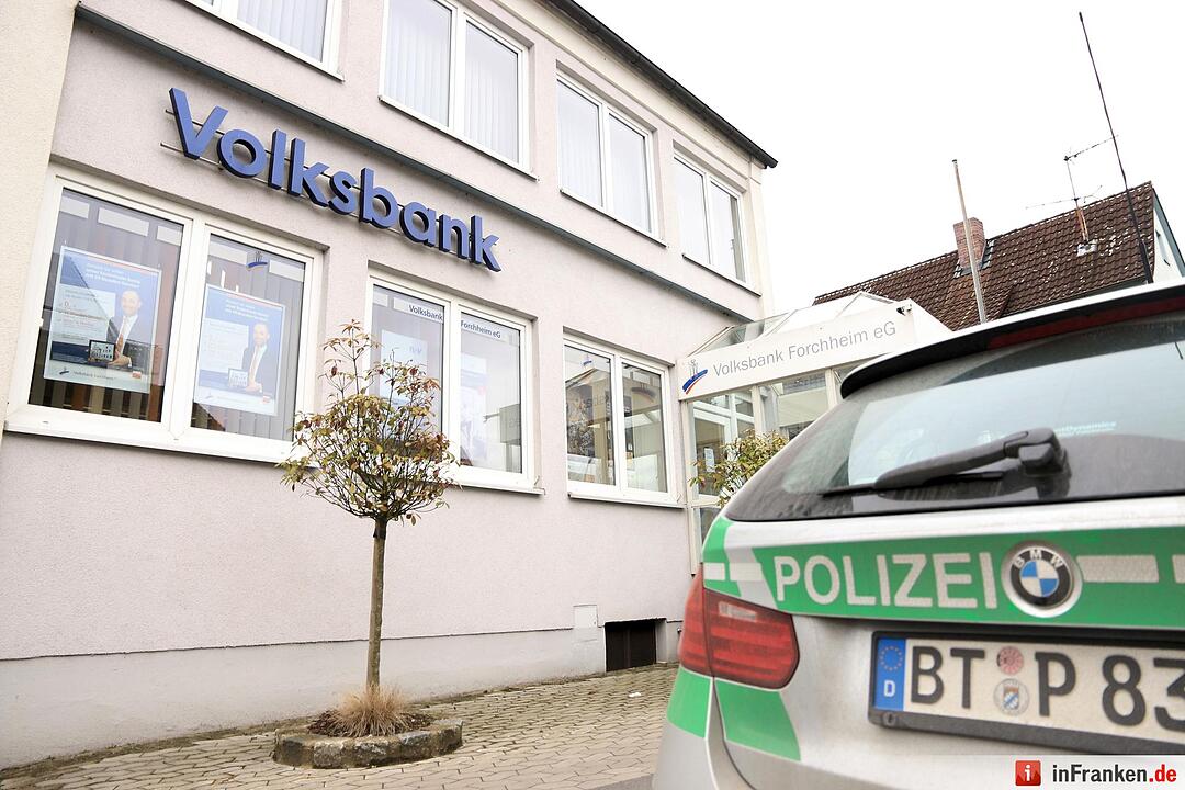 Banküberfall in Hausen bei Forchheim