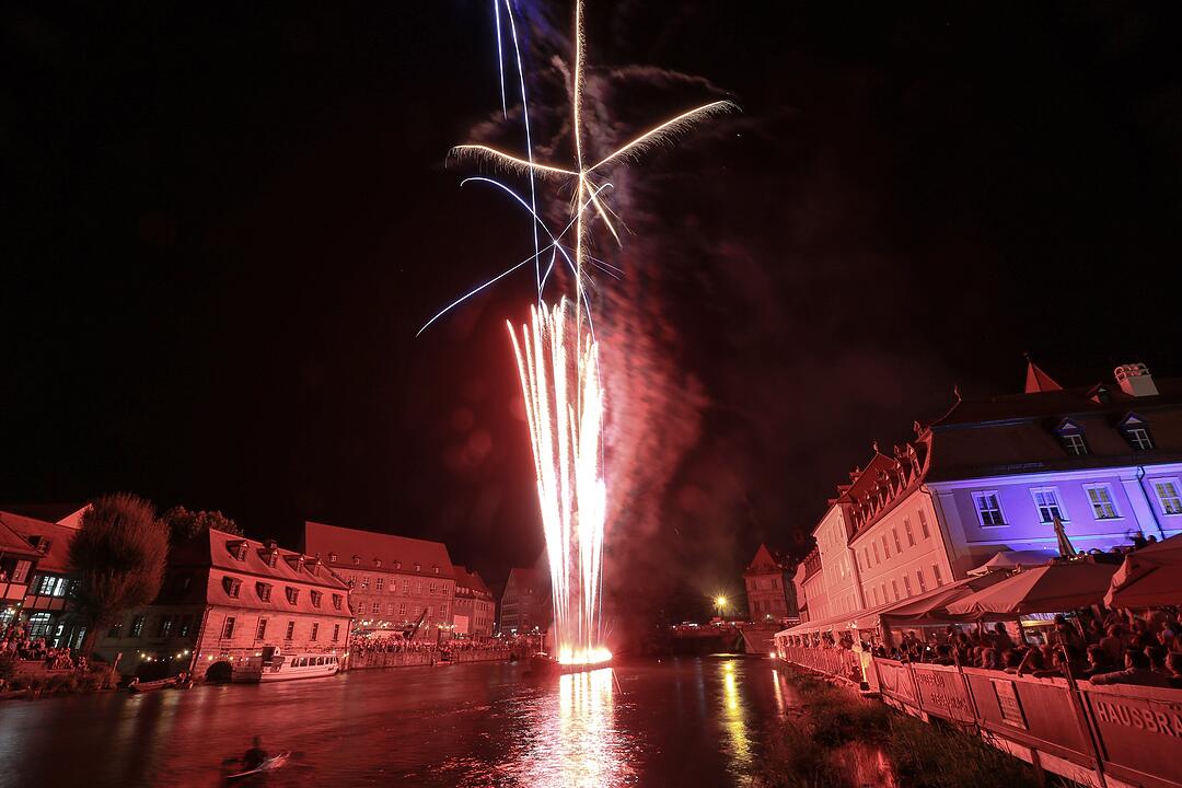 Sandkerwa 2019: das Abschlussfeuerwerk