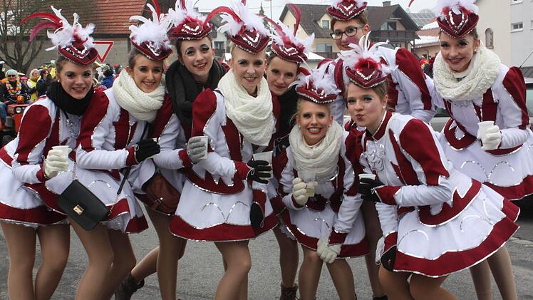 Eindrücke vom Rosenmontagsumzug in Waldfenster.  Foto: Robert Huger
