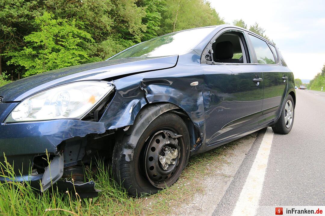 Unfall zwischen Bamberg und Pödeldorf: Motorradfahrer verletzt