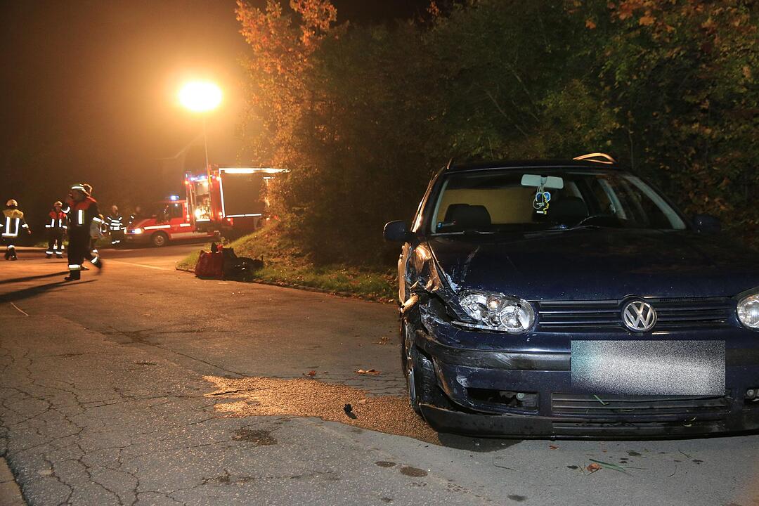 Unfall in Aschbach