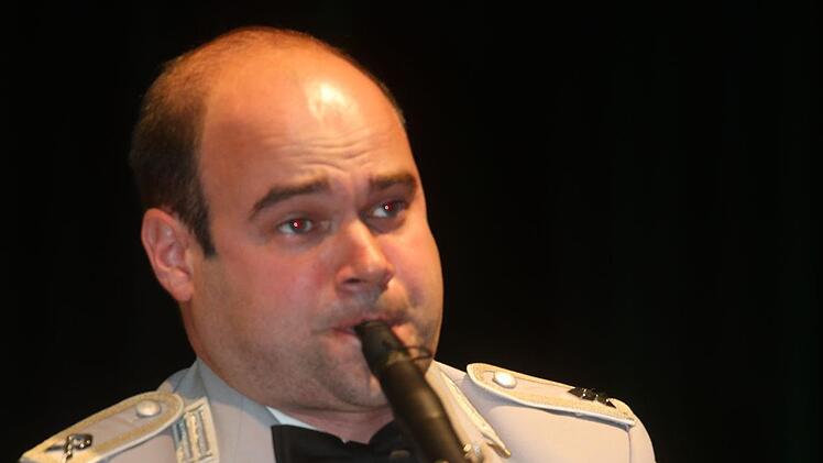 Christian Klüh an der Klarinette Foto: Desombre