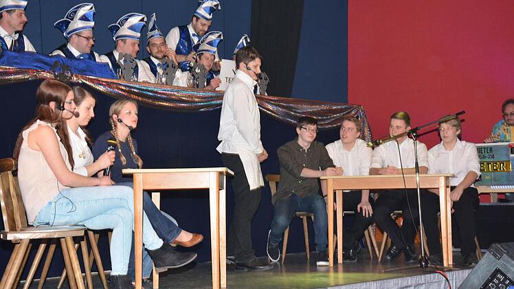 Um Gleichberechtigung geht es hier von links mit Luisa Herrmann. Nicole Albert, Lisa Welz, Bastian Fasel, Adrian Bohl, Julian Pötsch, Christian Hofmann und Leon Eiring.