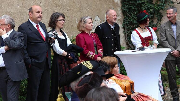 Kulturempfang des Bezirks Unterfranken auf Schloss Aschach. Foto: Dieter Britz