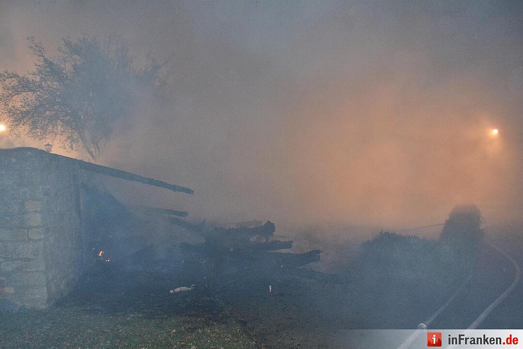Brand im Kloster Maria Bildhausen