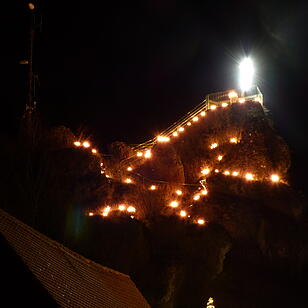 Lichterprozession in Wichsenstein