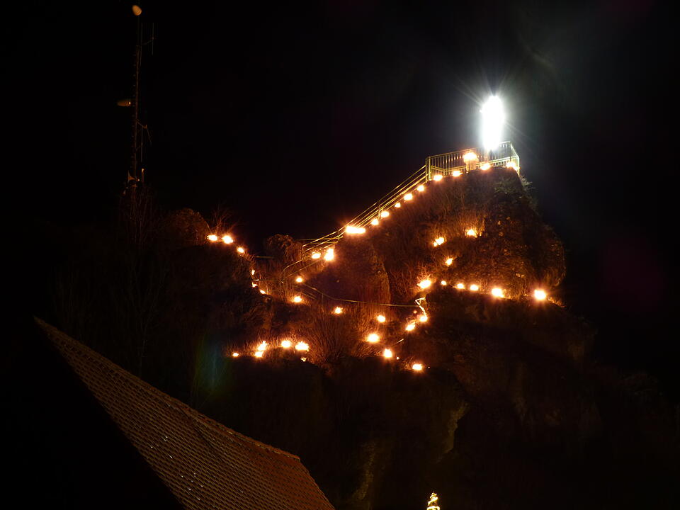 Lichterprozession in Wichsenstein