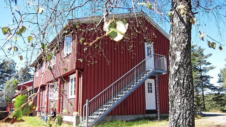 So gemütlich ist das Haus, in dem die Teilnehmer der christlichen Freizeit in Solhögda, Norwegen, wohnten. Fotos: privat