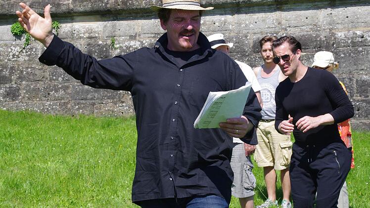 Impressionen von den Proben der Rosenberg-Festspiele. Foto: Marco Meißner