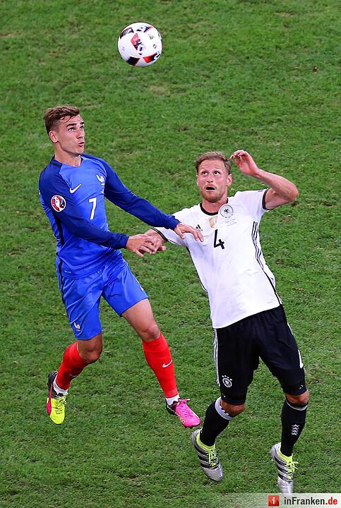 e bittere Niederlage der Deutschen