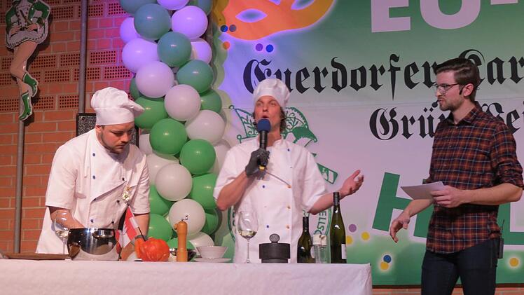 Beim "Kochduell" blieb kein Auge trocken - Humor köstlich gewürzt mit Lokalkolorit. Foto: Doris Bauer