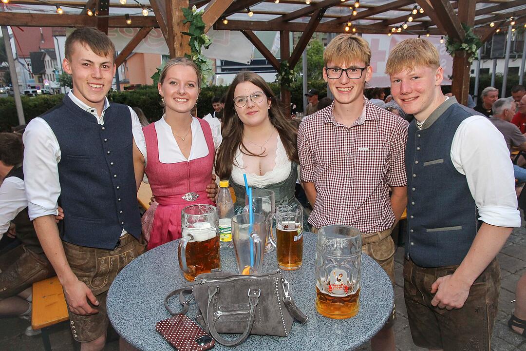 Frontal Party Pur feierte ihre Premiere bei der Bierwoche.