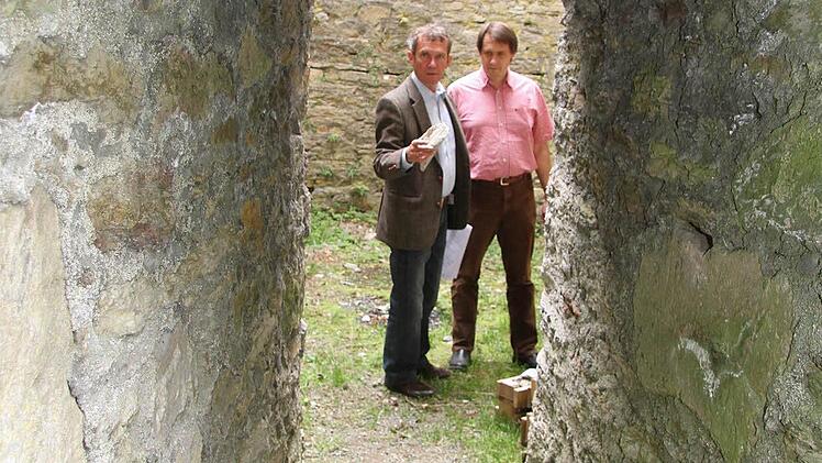 Der Durchgang ist gefährdet, aber noch zu retten.