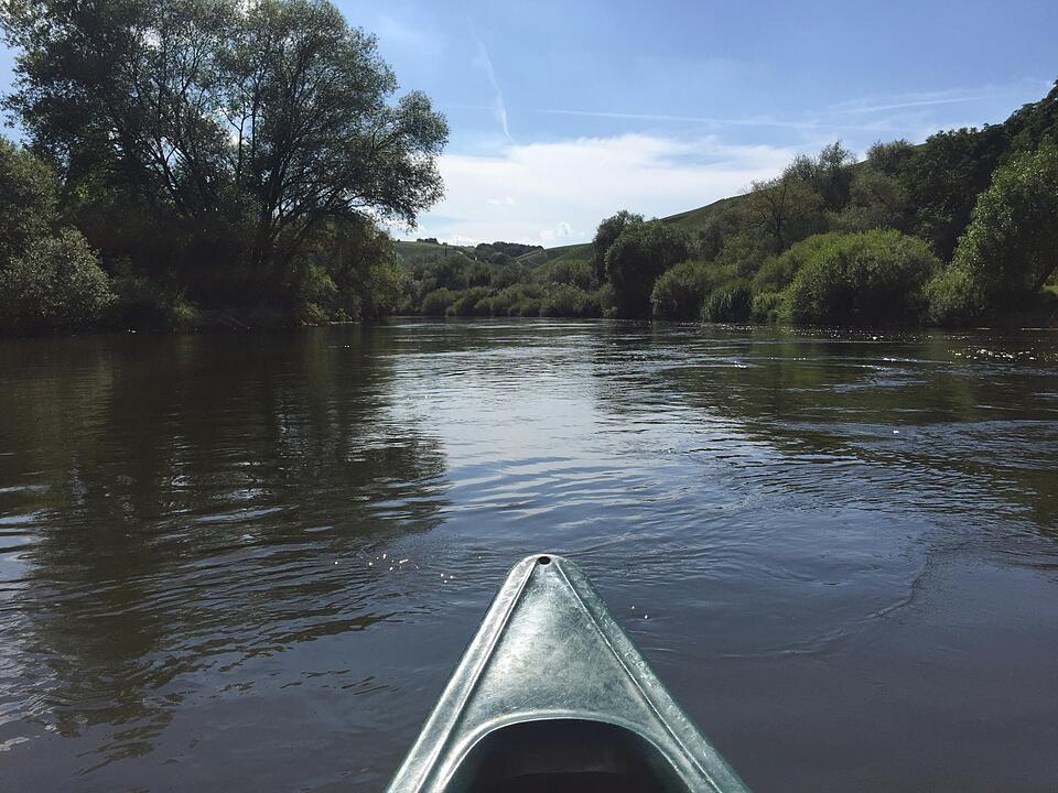 Kanutour auf dem Altmain