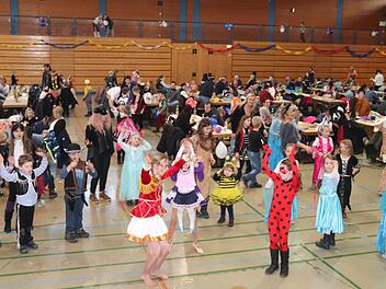 Die Kleinen kamen beim Kinderfasching voll auf ihre Kosten. Johanna Blum
