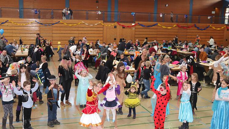 Die Kleinen kamen beim Kinderfasching voll auf ihre Kosten. Johanna Blum